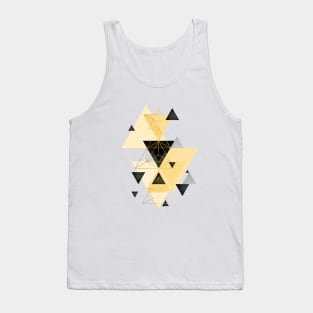 Yellow Geo Tank Top